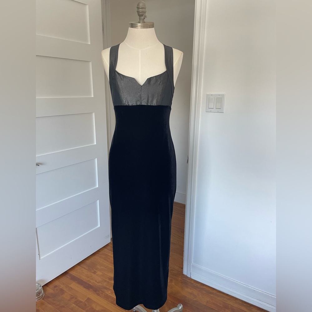 Vintage velvet dress